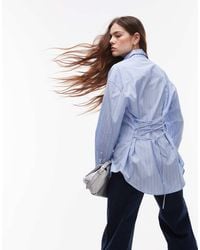 Nia - Jules Tailored Striped Shirt - Lyst