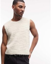 Weekday - Loose Fit Summer Knit Sweater Vest - Lyst