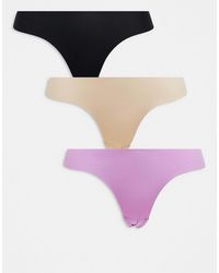 Cotton On - – 3er-pack sich nicht abzeichnende tangas - Lyst
