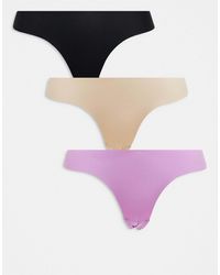 Cotton On - 3 Pack Invisible G-string Brief - Lyst