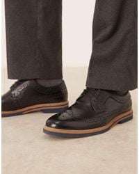 ASOS - Lace Up Brogue Shoes - Lyst