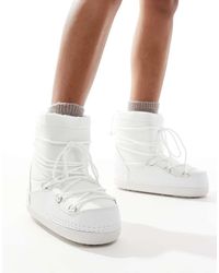 SEQWL - Botas De Nieve Blancas De - Lyst
