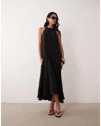 ARKET - Pure Cotton Dropped Waist Maxi Dress - Lyst