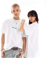 Barbour - X Asos Unisex Marquee Logo T-shirt - Lyst