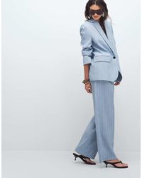 Mango - Pedro Tailored Straight Trouser Co-ord - Lyst
