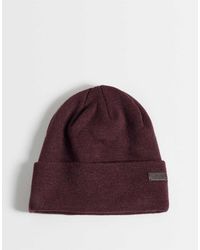 Barbour - Healey Knitted Acrylic Blend Logo Beanie - Lyst