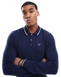Barbour - Nocton Knitted Polo Shirt - Lyst