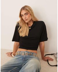 Gina Tricot - Ruched Top - Lyst