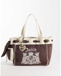 Juicy Couture - Logo Daydreamer Large Double Handle Shoulder Bag - Lyst