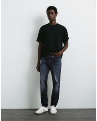 Pull&Bear - Jean slim - lavande - Lyst