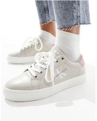 Calvin Klein - Classic Cupsole Lace Up Sneakers - Lyst