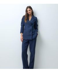 Vero Moda - Wide Leg Tailored Pants - Lyst