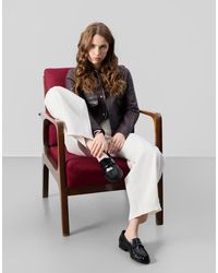 Bolongaro Trevor - Real Leather Blaire Zip Jacket - Lyst