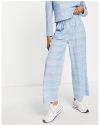 SELECTED - Femme Wide Leg Co-ord Trousers - Lyst