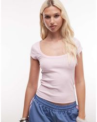 Collusion - Scoop Neck Tshirt - Lyst