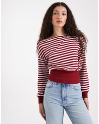 Miss Selfridge - – schulterfreies oberteil - Lyst