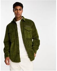 Tommy Hilfiger - Corduroy Solid Overshirt - Lyst