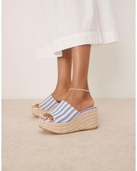 ASOS - Tess Mule Wedges - Lyst