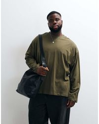 ASOS - Essentials Oversized Long Sleeve T-shirt - Lyst