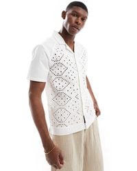 Native Youth - Broderie Lace Shirt - Lyst