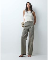 ASOS - Straight Wide Leg Jeans - Lyst