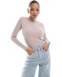 Threadbare - – langärmliger, hochgeschlossener body - Lyst