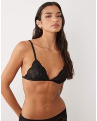 ASOS - Lola Lace Classic Triangle Bra - Lyst