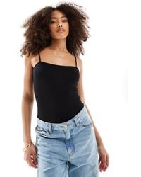 JJXX - Strappy Square Body Top - Lyst