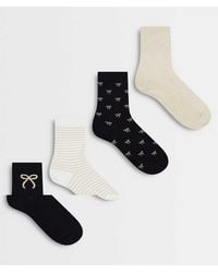 Lindex - 4 Pack Socks - Lyst
