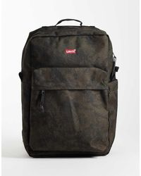 Levi's - Mochila L Con Estampado Camuflaje Caqui-Verde - Lyst