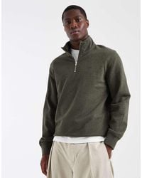 Levi's - Original 1/4 Zip Sweatshirt - Lyst