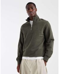 Levi's - Originele Sweatshirt Met 1/4 Rits - Lyst