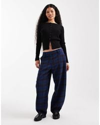 ASOS - Asos design petite – elegante barrel-leg-hose - Lyst