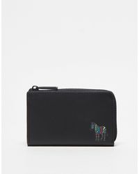 PS by Paul Smith - Paul Smith Zip Round Card Holder With Zebra Logo - Lyst
