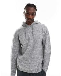 Collusion - Oversized Chunky Knitted Hoodie - Lyst