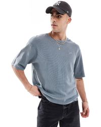 Pull&Bear - – gestricktes t-shirt - Lyst