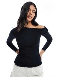 Cotton On - Top Asimétrico De Manga Larga Marlow De - Lyst