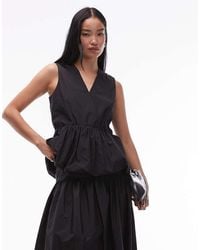 ARKET - Co-ord V-neck Peplum Top - Lyst