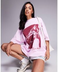 ASOS - Weekend collective – oversize-t-shirt mit foto-print - Lyst