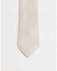 ASOS - Textured Satin Tie - Lyst