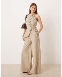 Glamorous - Thick Waistband Pull On Trousers - Lyst