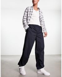 New Look - Parachute Trousers - Lyst