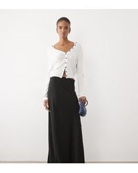 JDY Tall - A-Line Satin Maxi Skirt - Lyst