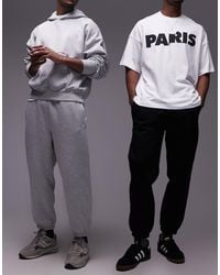 TOPMAN - – 2er-pack hochwertige, schwere jogginghose - Lyst