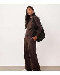 JDY Petite - Wide Leg Sweat joggers Co-ord - Lyst
