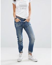 G-Star RAW Arc 3d Low Rise Boyfriend Jeans - Blue