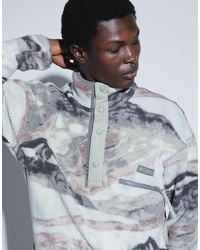 Columbia - Helvetia Ii Printed Half Snap Fleece - Lyst