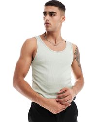 ASOS - Débardeur moulant à col ras - Lyst