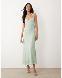 Bardot Gillian Midi Dress in White | Lyst