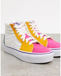 vans highland color block sneakers